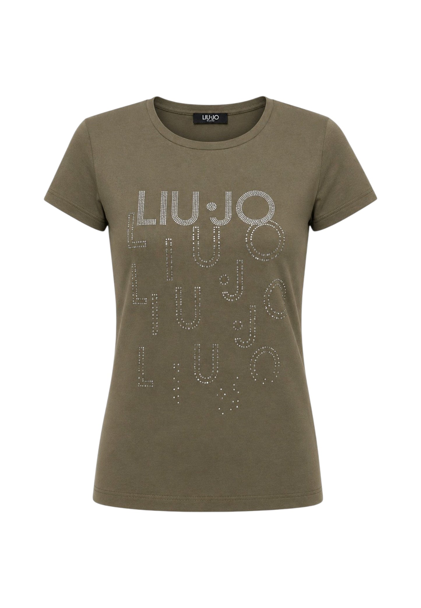 T-Shirt Manica Corta Donna Liu Jo Degrade Eco Line VA6171JS003