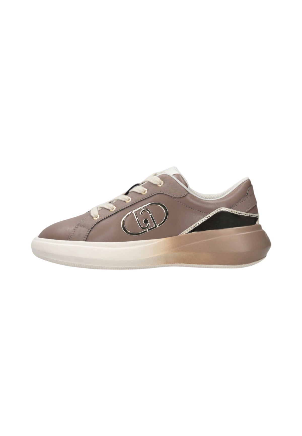 Sneakers Basse Donna Liu Jo In Pelle Con Inserti Effetto Specchio E Platform Casper 04 BF6055PX575