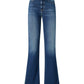 Jeans Flare Fit Donna Pinko Vestibilit� flare, gamba svasata dal ginocchio, design cinque tasche, denim stretch, cintura abbinata con fibbia Love Birds, ricamo sulla tasca posteriore Flora 100166A3FR