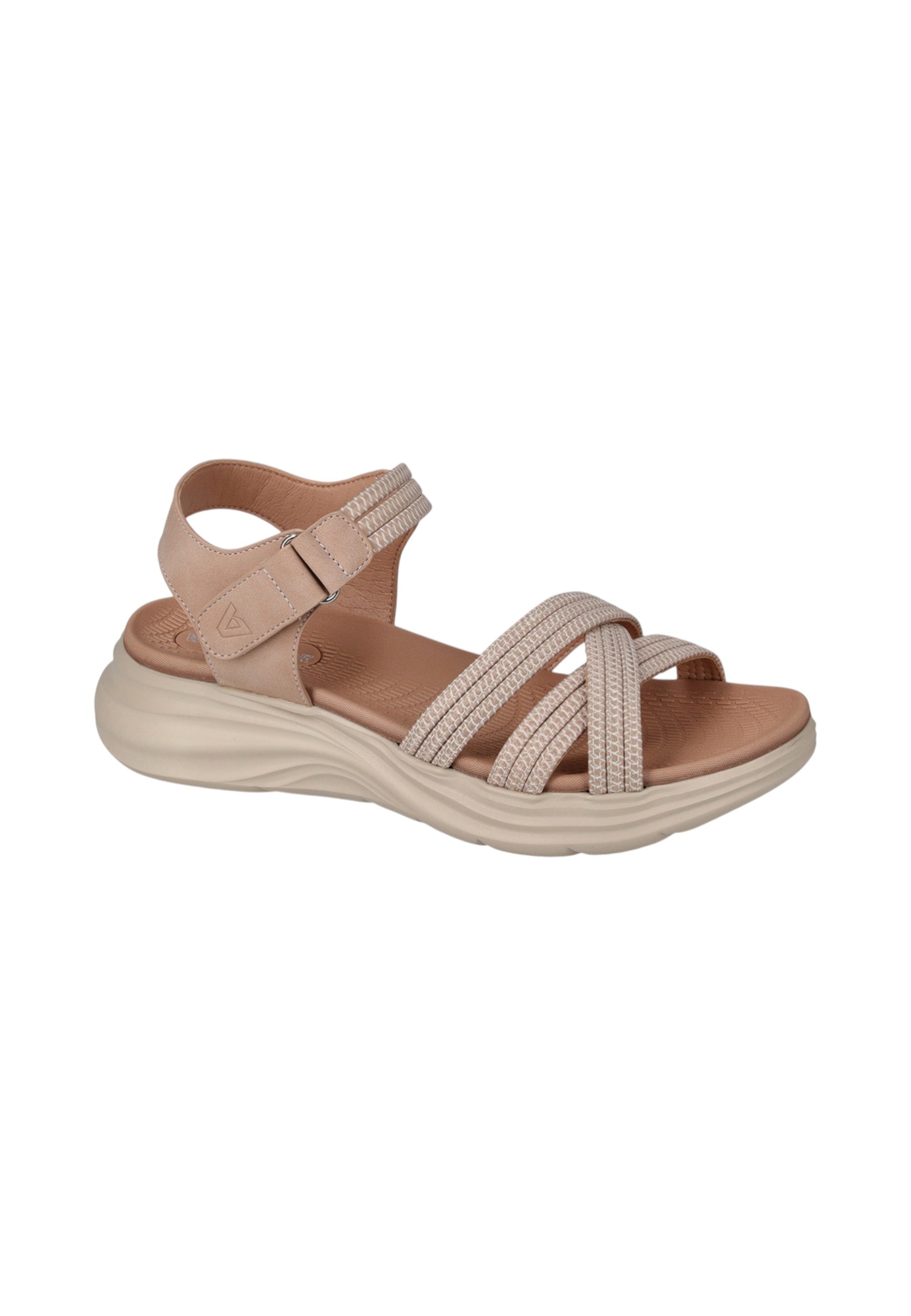 Sandali Bassi Donna Valleverde Con Chiusura A Velcro  57101