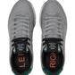 Sneakers Basse Uomo Sun68 Stile Running, Logo Ricamato, Nylon E Suede Tom Solid Z46101