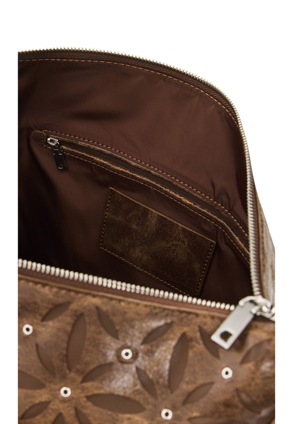 Borsa A Spalla Donna Desigual Grande, Effetto pelle Coriolis Leiria Camel 26WAXPAD