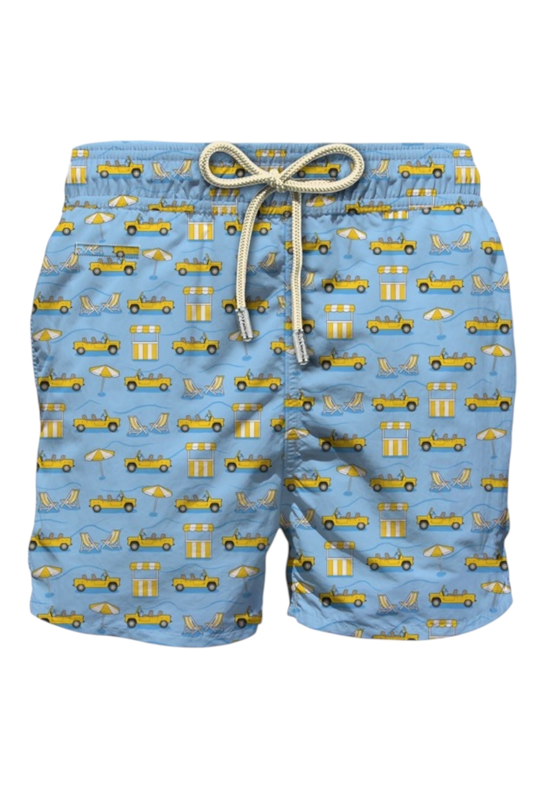 Costume da bagno Short Uomo Mc2 Saint Barth Road To Formentera Lighting Micro Fantasy LIG0003