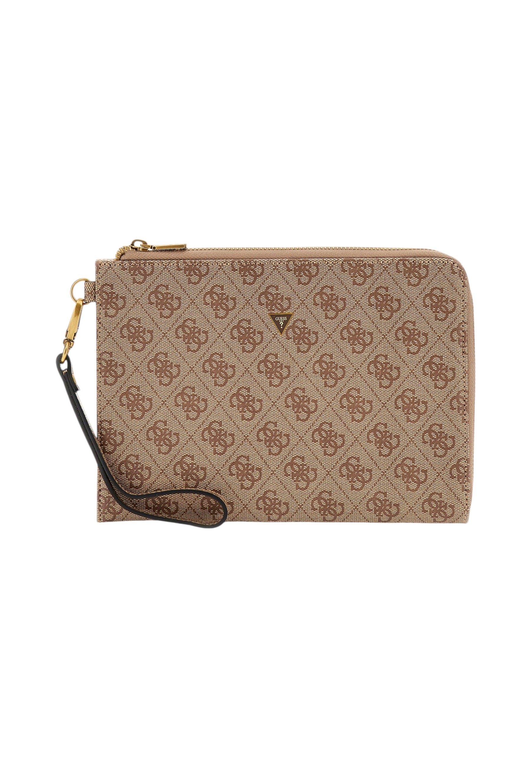 Pochette  Uomo Guess Medium Clutch Milano 4G Logo PMBALOP5235