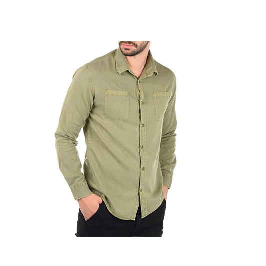 Camicia Manica lunga Uomo Guess   M1GH34WDXI0