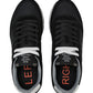 Sneakers Basse Uomo Sun68 Stile Running, Logo Ricamato, Nylon E Suede Tom Solid Z46101