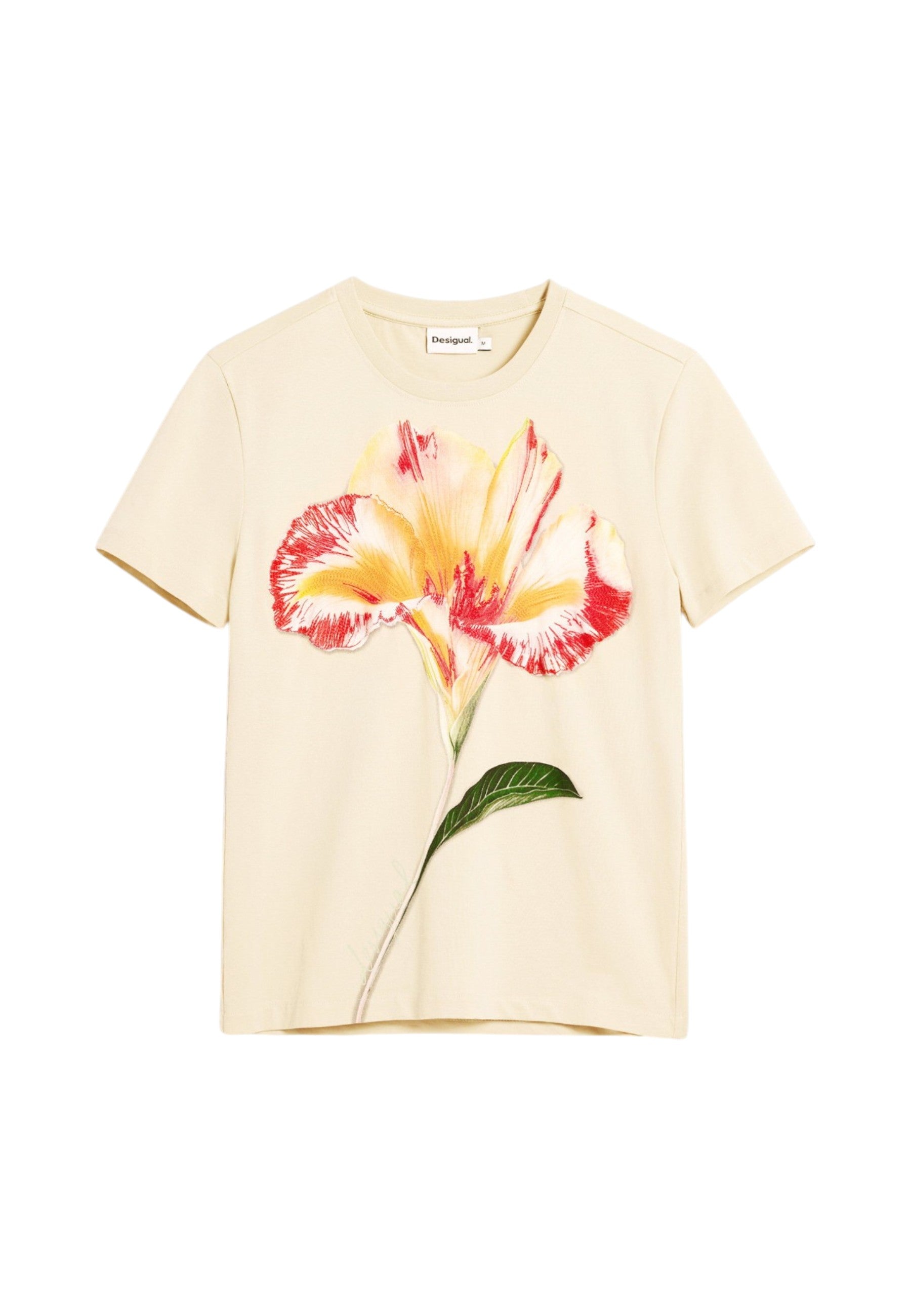T-Shirt Manica Corta Donna Desigual  Estocolmo 26SWTK03