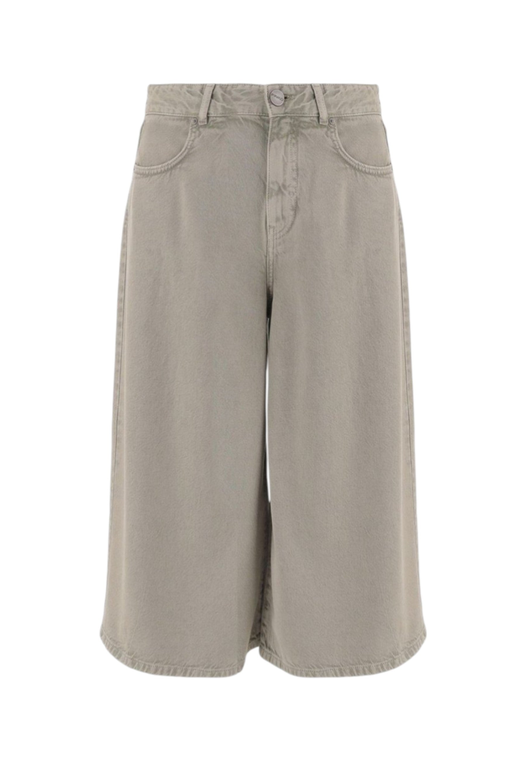 Jeans Wide Leg Donna Pinko Bermuda Bull Slegato Burkina 104646A2H6