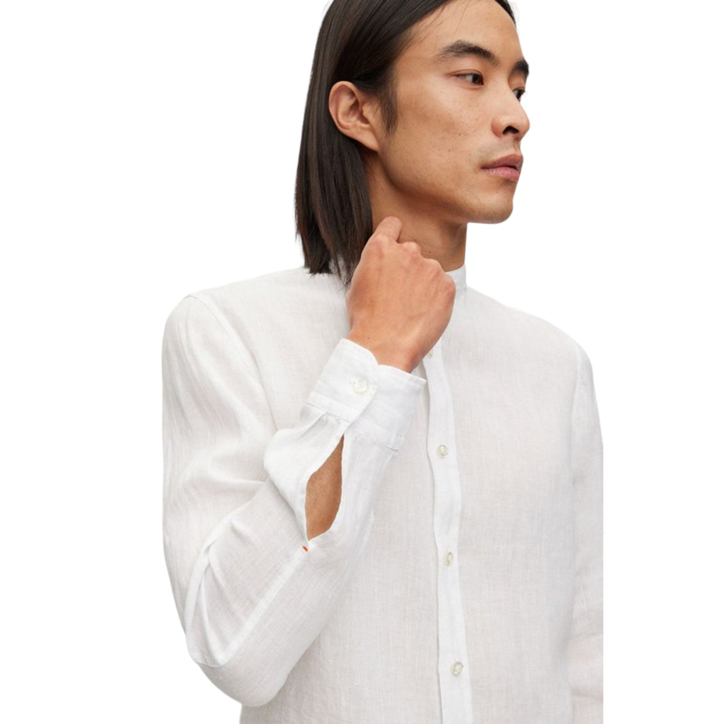 Camicia Manica lunga Uomo Boss Regular Fit Collo Coreana Race 50489339