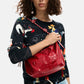 Borsa A Spalla Donna Desigual  Bag Half Logo Waverly Red 26SAXP28