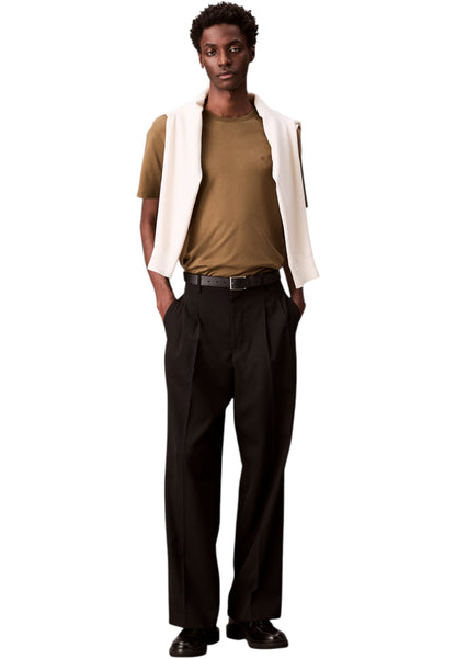 T-Shirt Manica Corta Uomo Calvin klein  Supima Chest Emb LV04LB275G