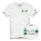 T-Shirt Manica Corta Uomo Mc2 Saint Barth Stampa E/O Ricamo Frontale Gin Clock Portofino POT0001