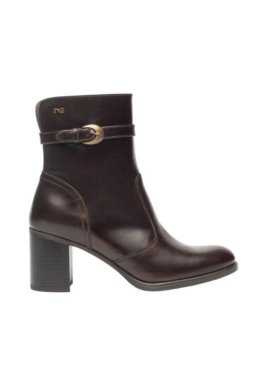 Stivaletti Tronchetti Donna Nero Giardini Tacco 7 CM  I513851D