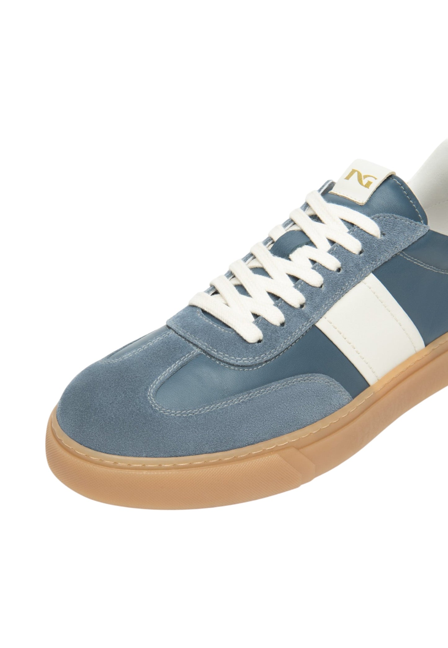 Sneakers Basse Uomo Nero Giardini In Pelle E Camoscio  E601140U