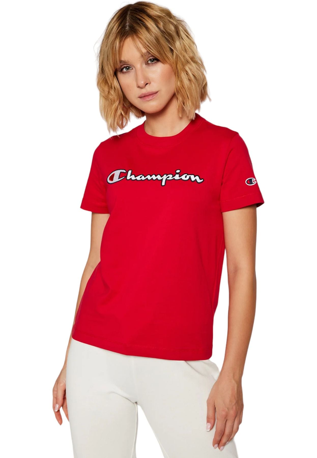 T-Shirt Manica Corta Donna Champion  Rochester 1919 113194