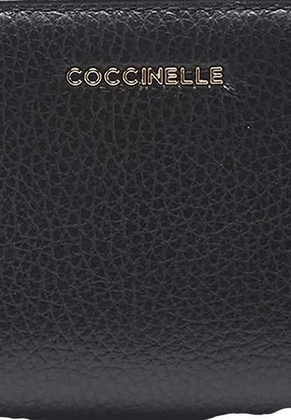 Portafoglio Con Patta Donna Coccinelle  Metallic Soft E2MW511F101