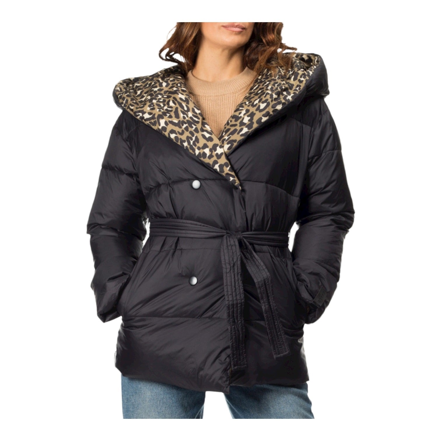 Piumino Con Cappuccio Donna Gaelle   GBDP13003