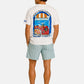 T-Shirt Manica Corta Uomo Mc2 Saint Barth Stampa/Ricamo Fronte E Retro Tasty Summer Portland PRL0002