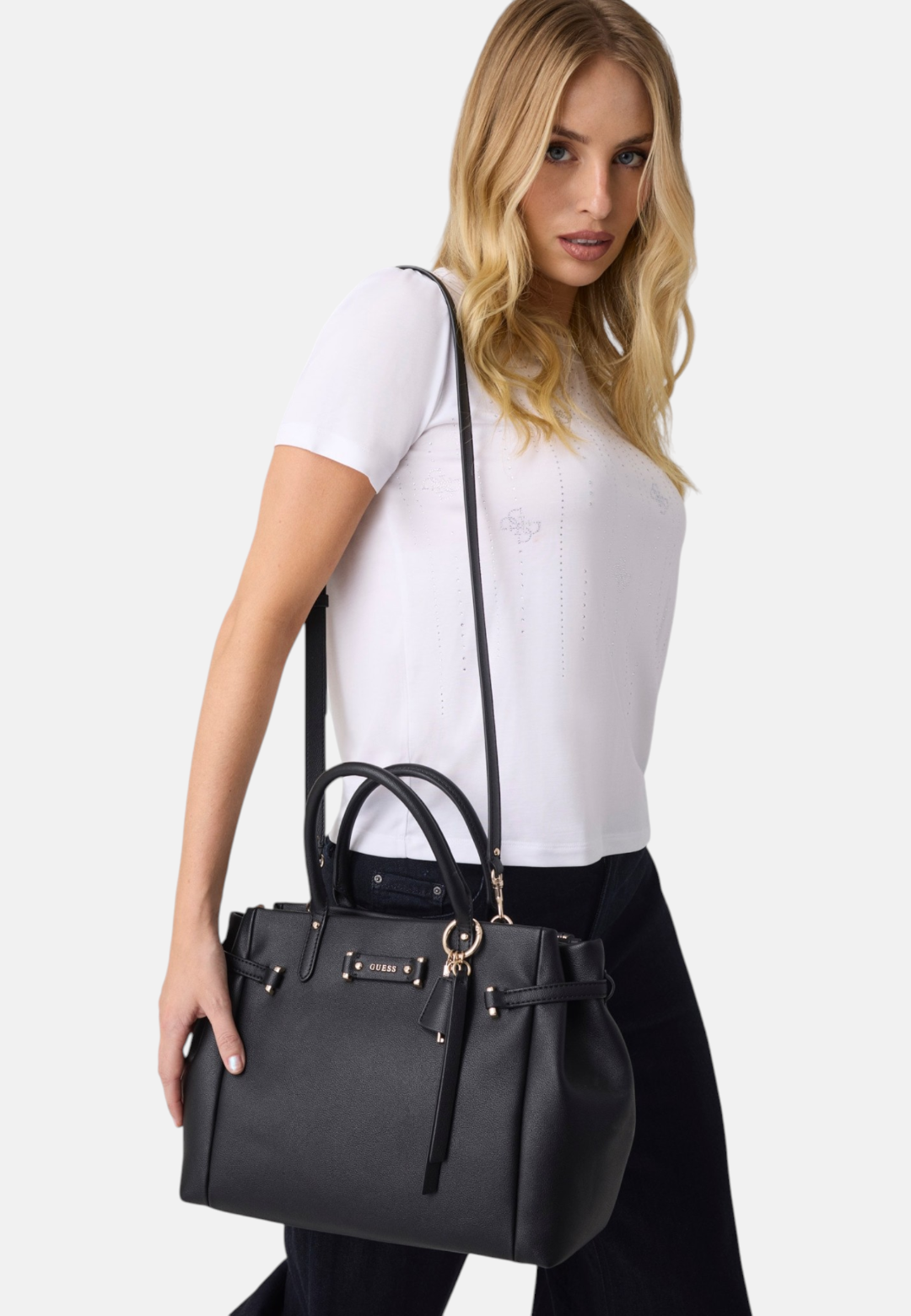 Borsa A Mano Donna Guess Girlfriend Satchel Dorothy HWBG2231060