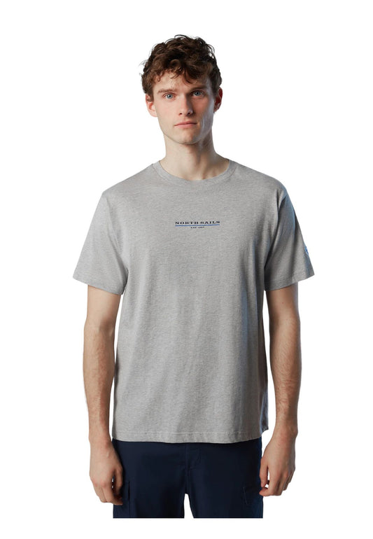 T-Shirt Manica Corta Uomo North Sails  Con Stampa Lettering 692839