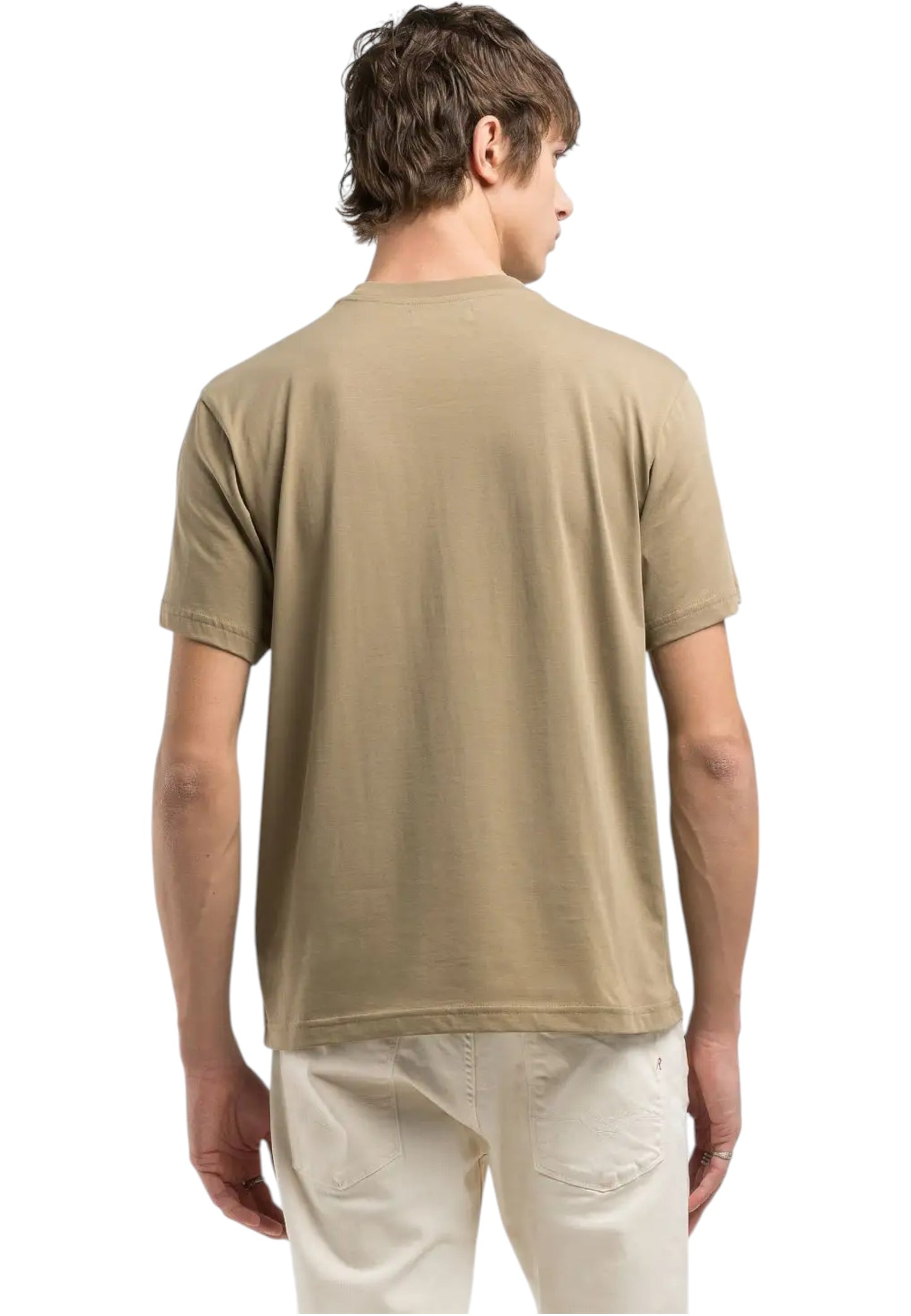 T-Shirt Manica Corta Uomo Replay Regular Fit In Jersey