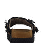 Sandali  Donna Mou  Monoband rope sandal fringes