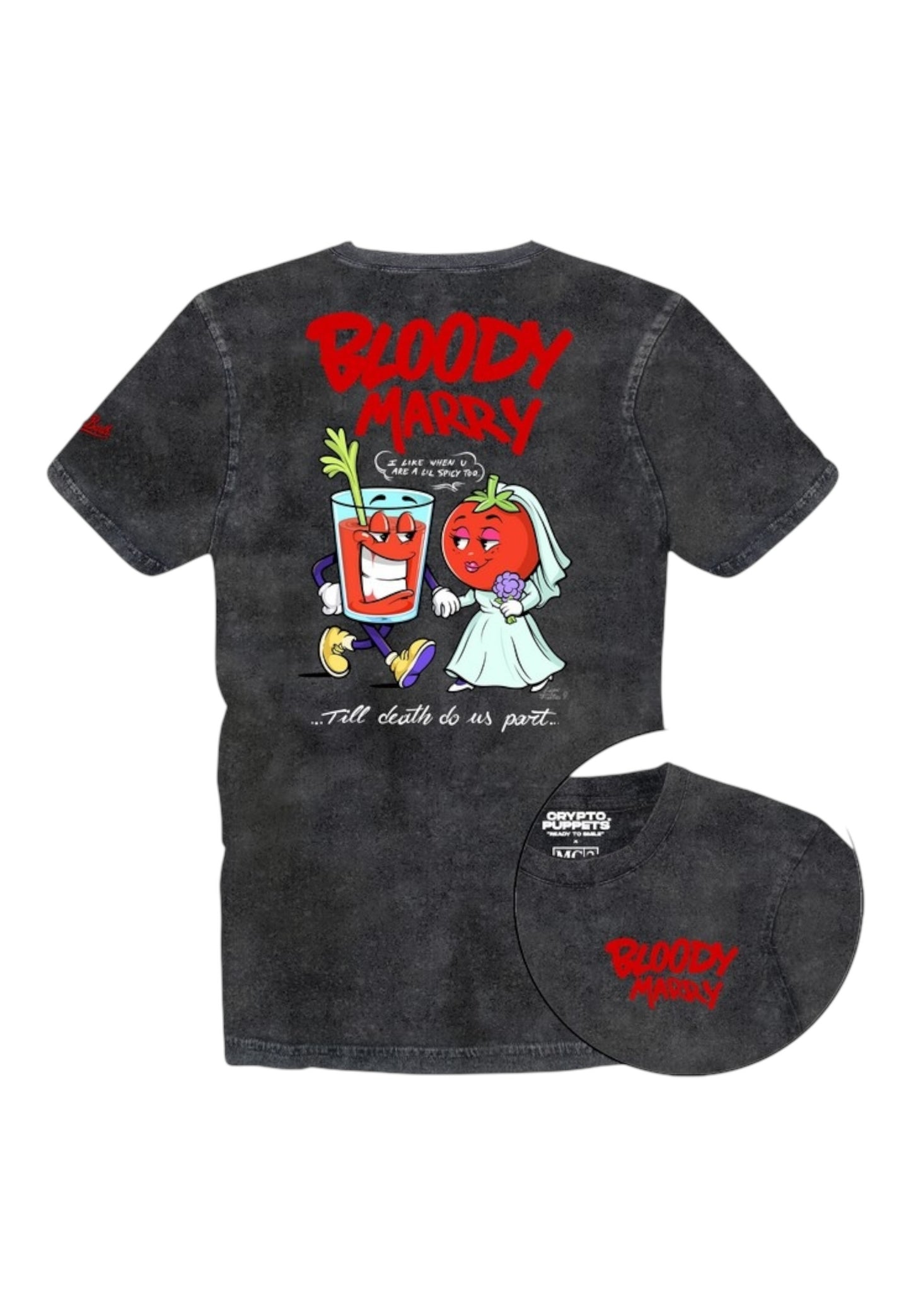 T-Shirt Manica Corta Uomo Mc2 Saint Barth Effetto Sfumato Fad-Out Bloody Marry Jack JACK001