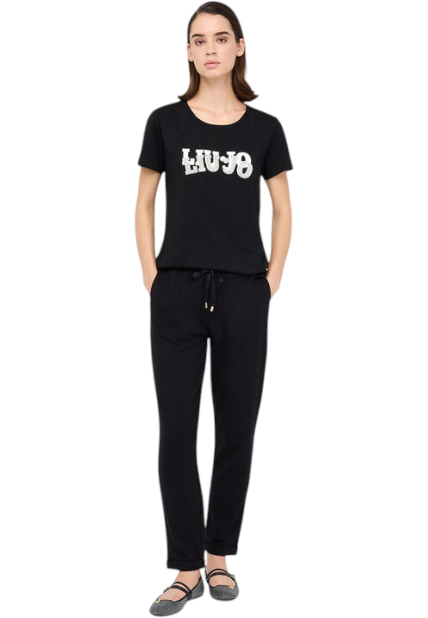 T-Shirt Manica Corta Donna Liu Jo  Curv Liujo TF5280JS923