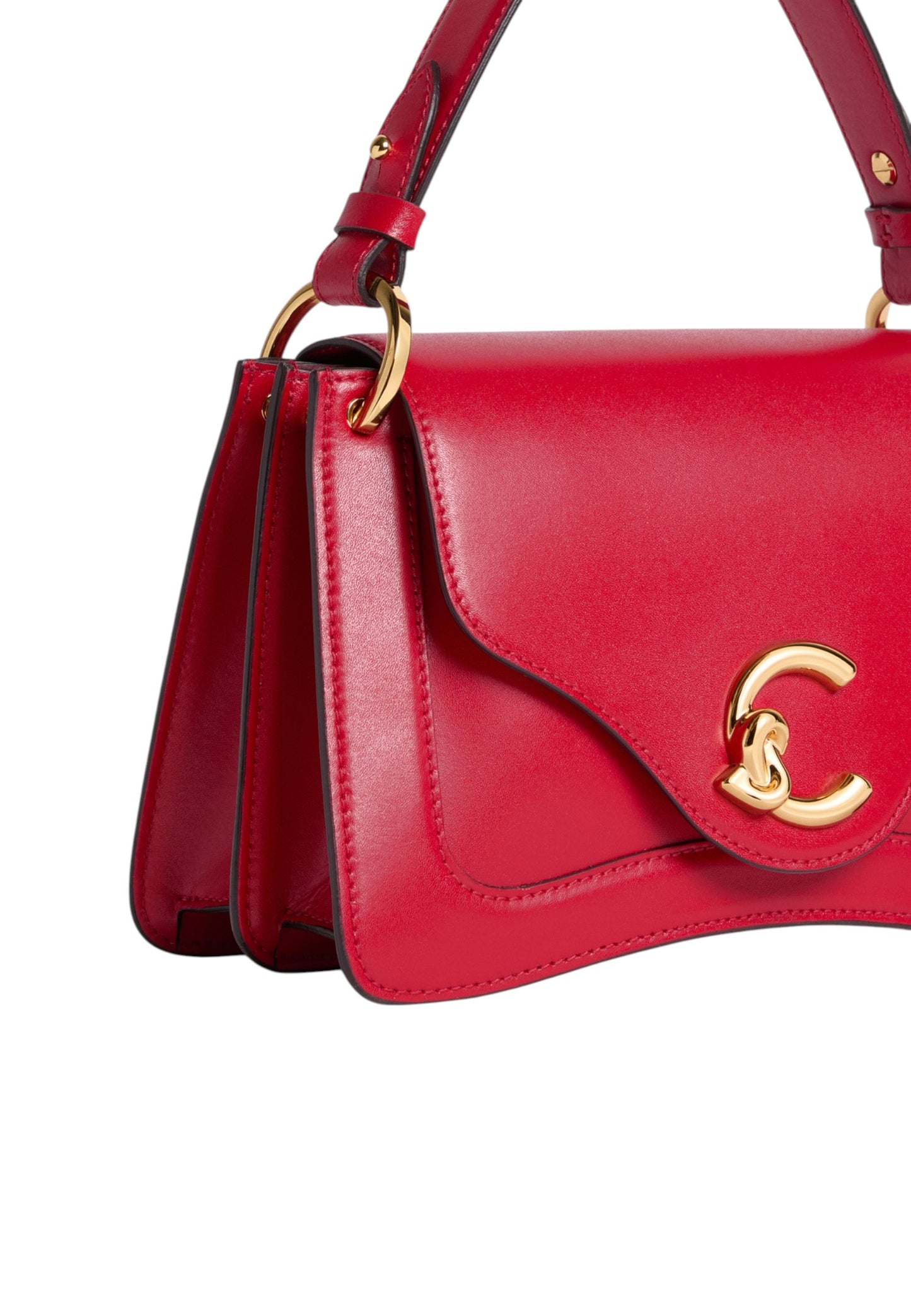 Borsa A Tracolla Donna Coccinelle In Pelle Liscia Di Vitello Coccinelle C-Me Calf Small E1SSK180201