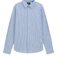 Camicia Manica lunga Uomo Gas Slim Fit In Popeline A Righe N. Kin/S 151440071274