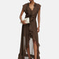 Vestito Lungo Donna Guess  Maelys Ruffled W6GK87W2111
