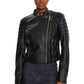 Giacca In Pelle Sintetica Donna Guess Stitched Jeannine W5YL19WHDS0