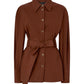 Giacca  Donna Pinko  Cheryl Overshirt Cotone Fluido 106153A2ER