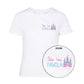 T-Shirt Manica Corta Donna Mc2 Saint Barth Na Favola Embroidery Emilie EMI0001