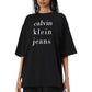 T-Shirt Manica Corta Donna Calvin klein Jeans  Ckj Logo