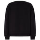 Felpa A Girocollo Donna Pinko Girocollo, maniche lunghe, linea morbida, logo Love Birds con cristalli sul davanti, collo polsini e fondo a costine Nelly 100534A3JQ