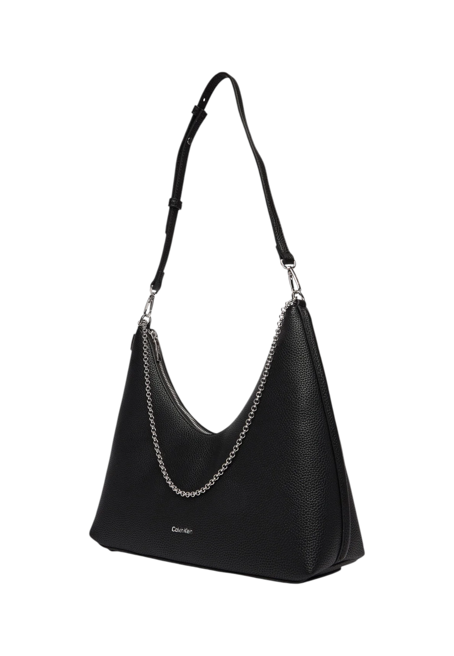 Borsa A Spalla Donna Calvin klein Hw Pebble Shoulder Bag Emblem LV04F3495G