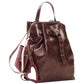 Zaino  Donna Desigual Piccolo, Effetto pelle, Con fibbia Galaxy Luena Mini Nf Choco 26WAKP12