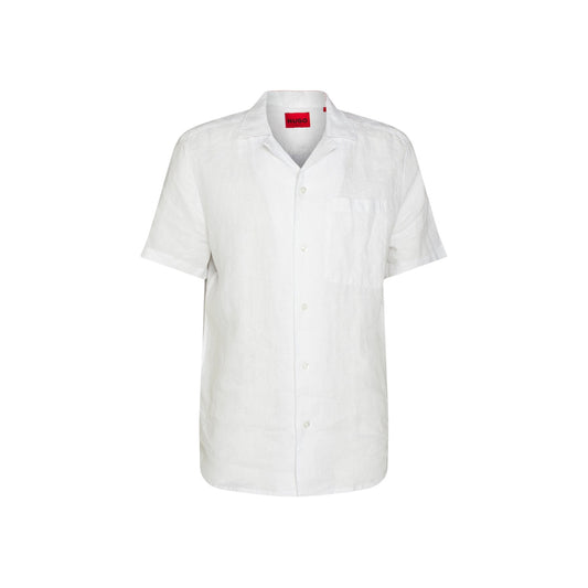 Camicia Manica Corta Uomo Hugo Relaxed Fit Ellino 50490761