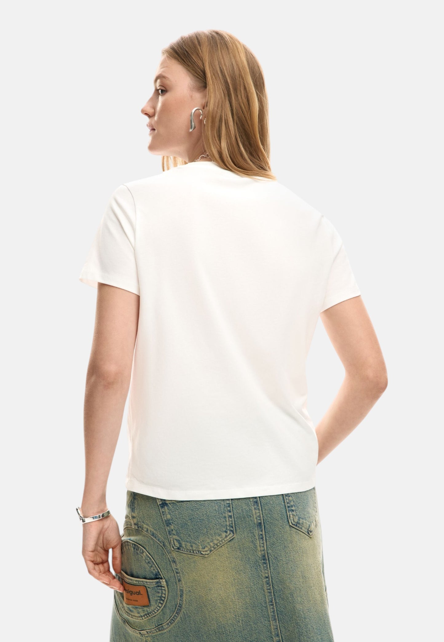 T-Shirt Manica Corta Donna Desigual  Vilma 26SWTK51