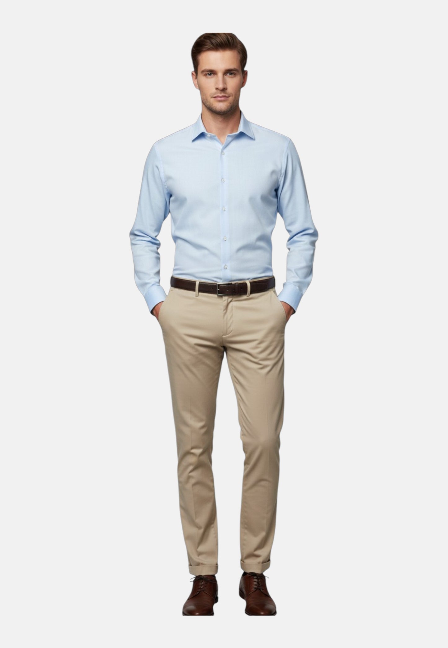 Pantaloni Slim Fit Uomo Harmont & Blaine Chino Basic  WSQ360053085