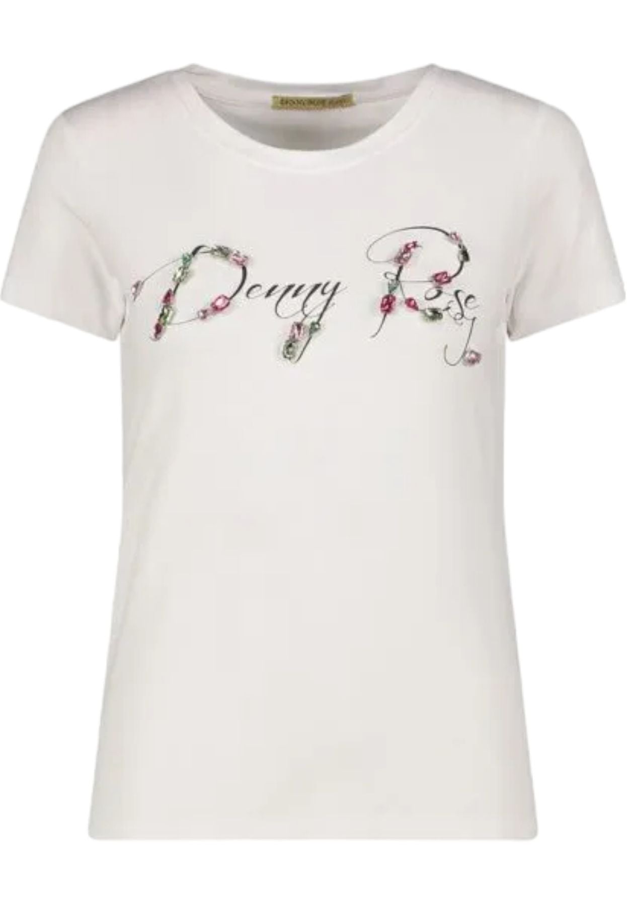 T-Shirt Manica Corta Donna Denny Rose Cono Logo  411ND64004