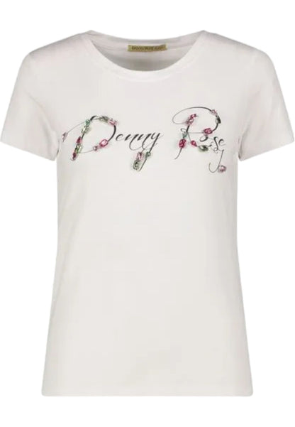 T-Shirt Manica Corta Donna Denny Rose Cono Logo  411ND64004