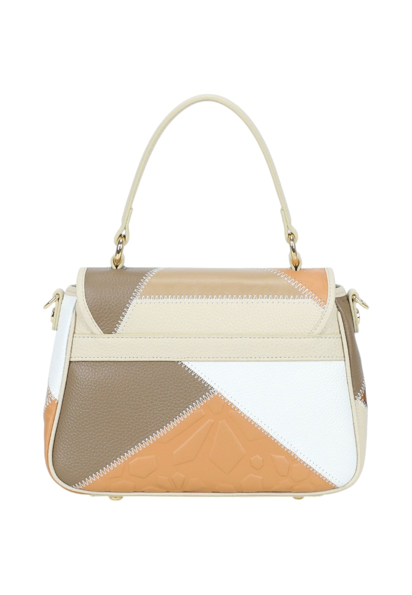 Borsa A Mano Donna Braccialini In Pelle Patchwork B19070PP