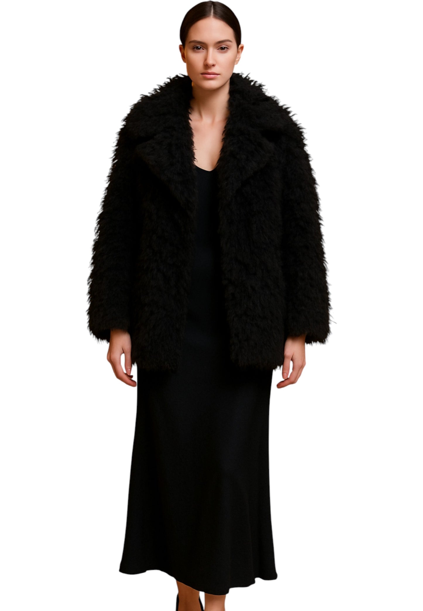 Pelliccia Sintetica Donna Actualee   PE 000024 4