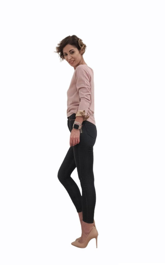 Maglione A Girocollo Donna Alviero Martini   D7021FW17