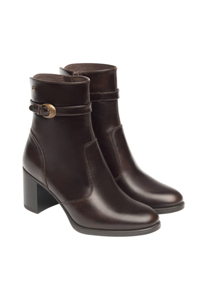 Stivaletti Tronchetti Donna Nero Giardini Tacco 7 CM  I513851D