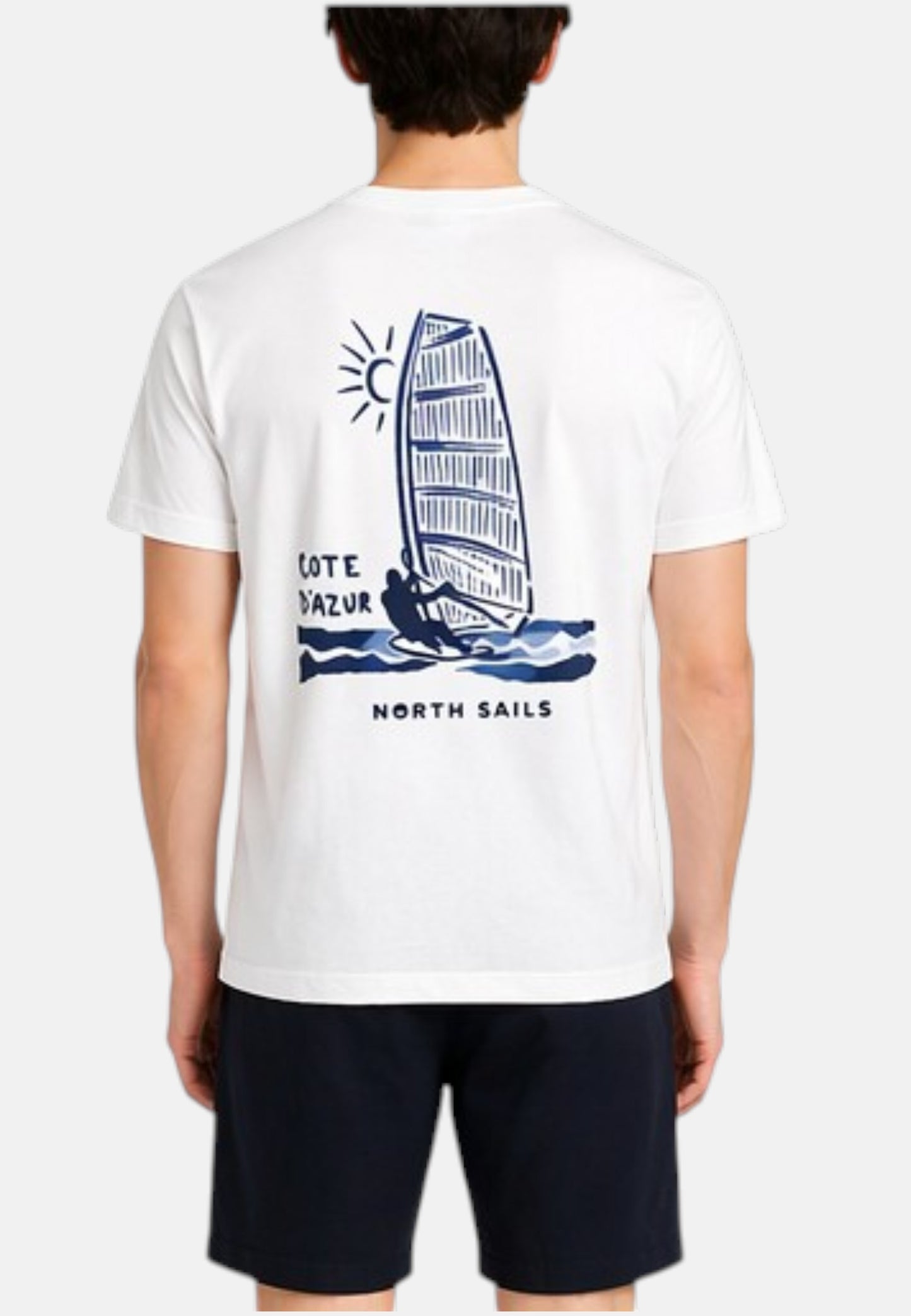 T-Shirt Manica Corta Uomo North Sails Con Stampa  693162