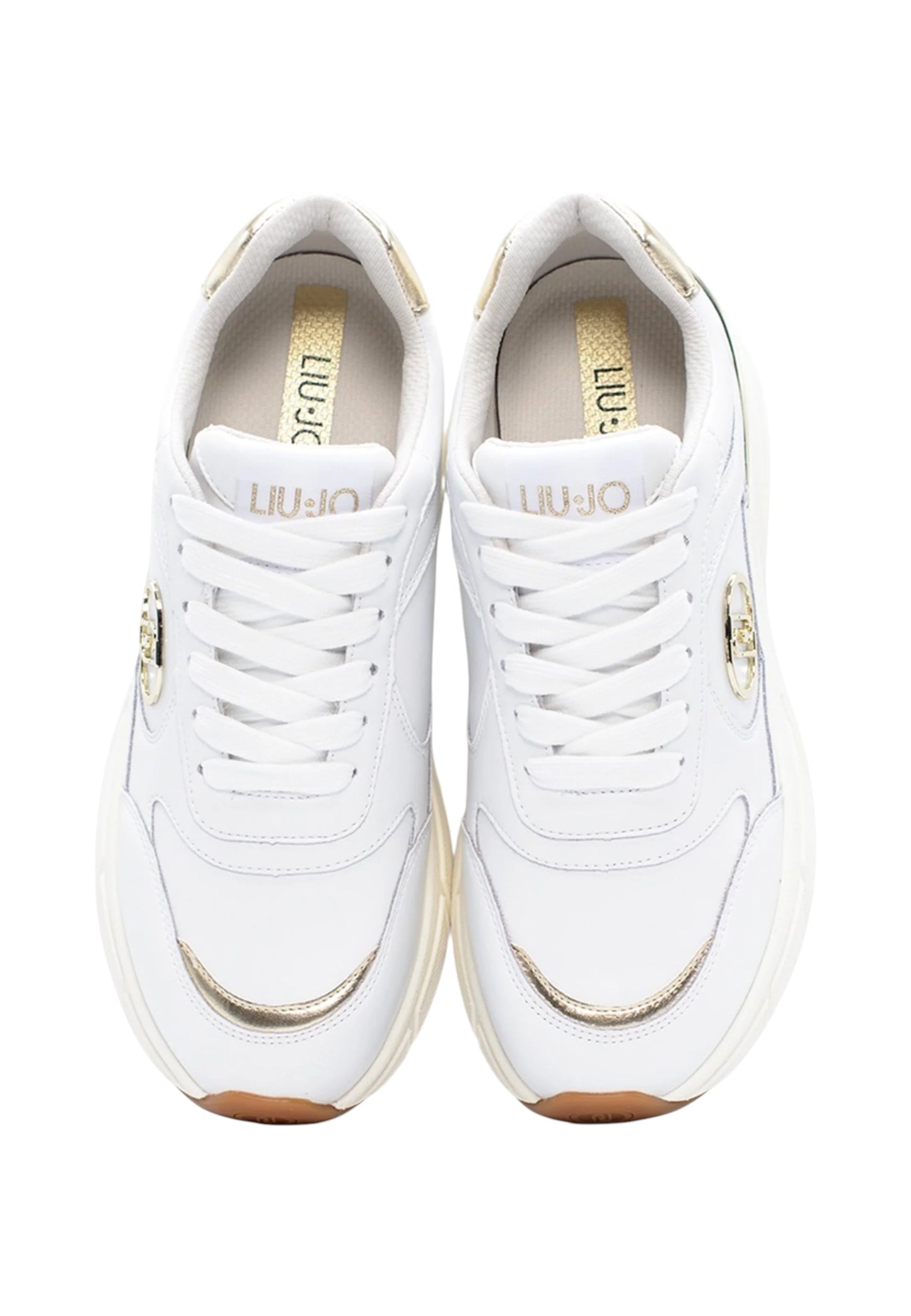 Sneakers Basse Donna Liu Jo In Pelle Di Vitello Lj01 01 BA6045P0102