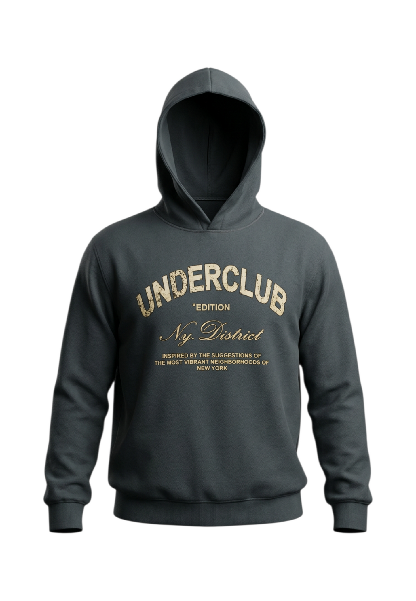 Felpa Con Cappuccio Uomo Underclub   25EUC80216
